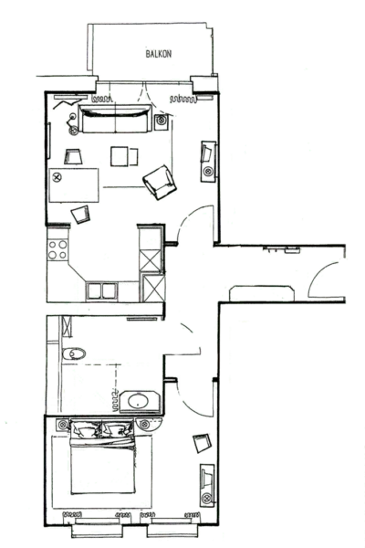 grundriss_deluxe Grundriss Beispiel - Louisa's Place Hotel Berlin