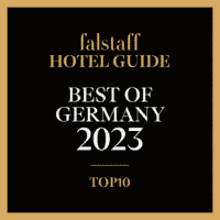 falstaff Hotel Guide Auszeichnung zu den Best of Germany Hotels im Jahr 2023
