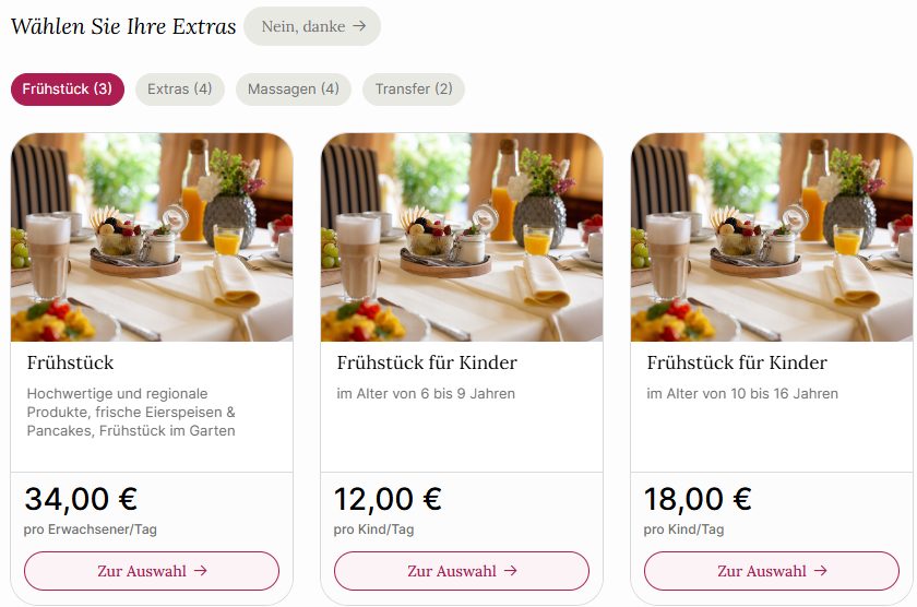 Frühstück im Hotel Louisa's Place Berlin einfach online buchen