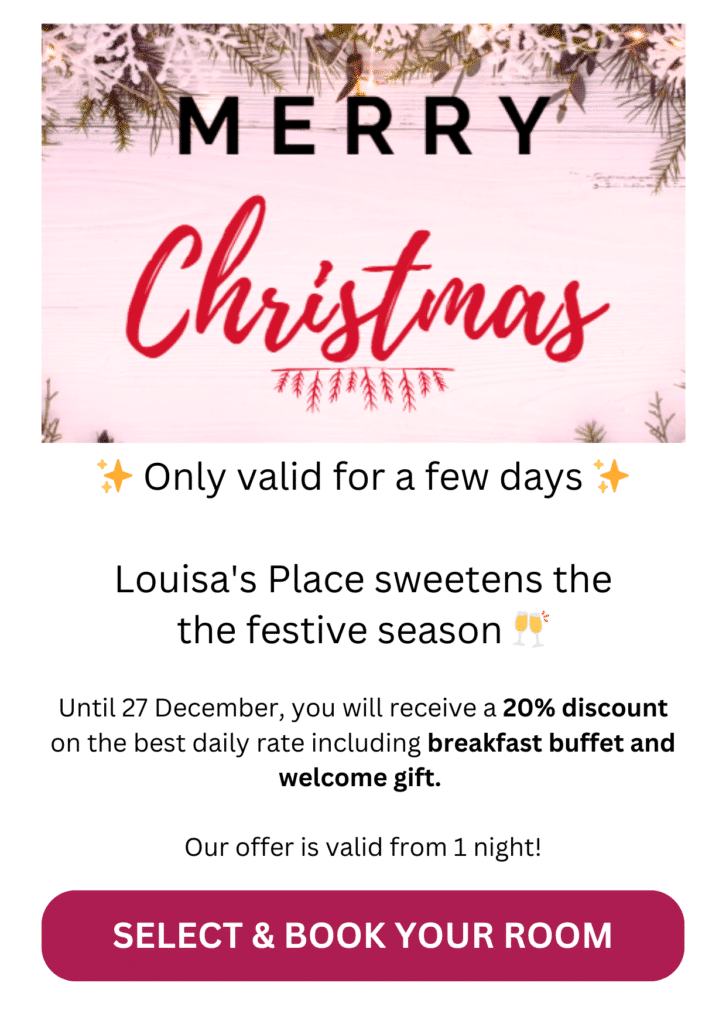 Pop Up Christmas Offer Louisa's Place Berlin