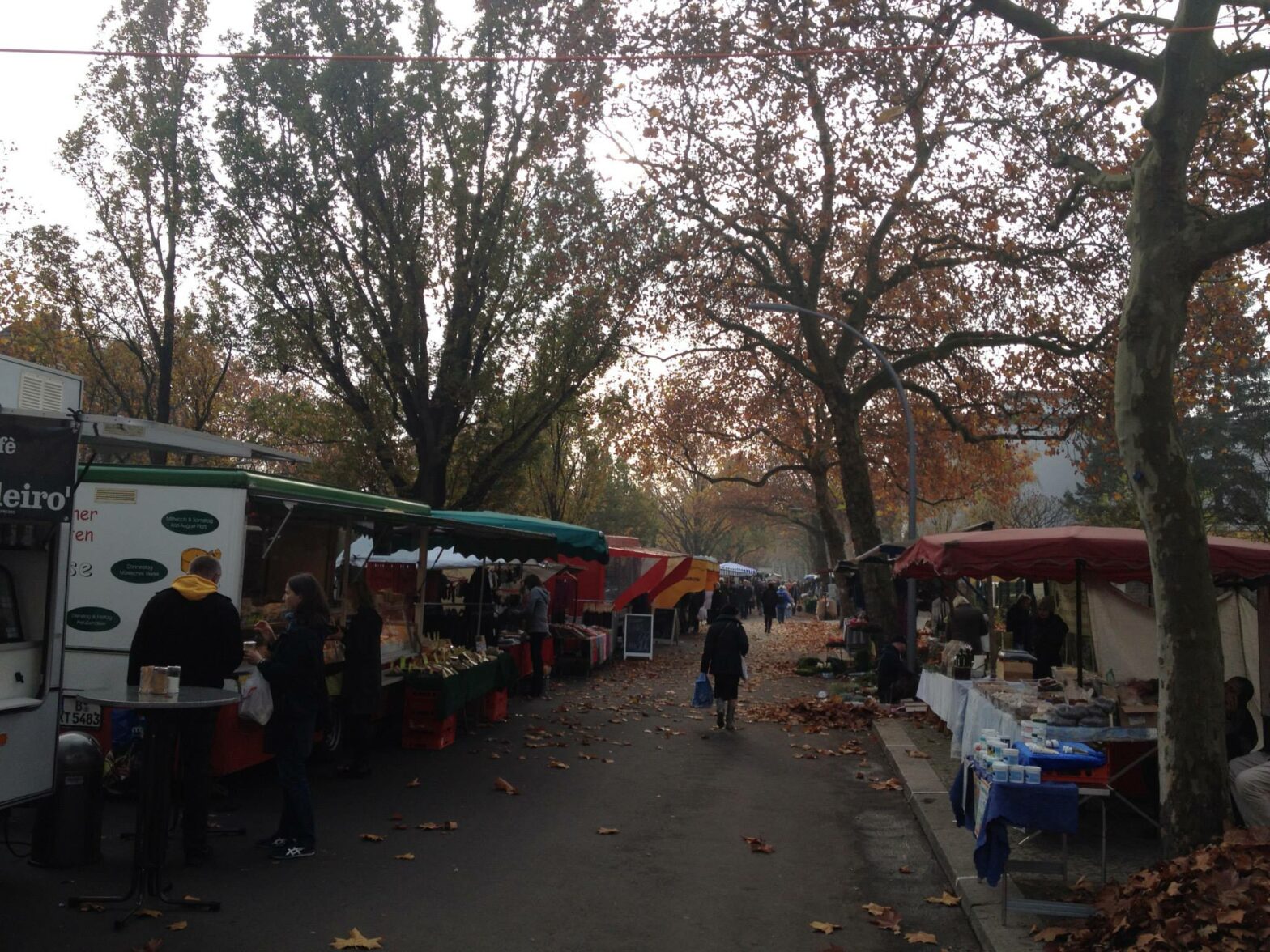 Wochenmarkt Preußenallee Berlin