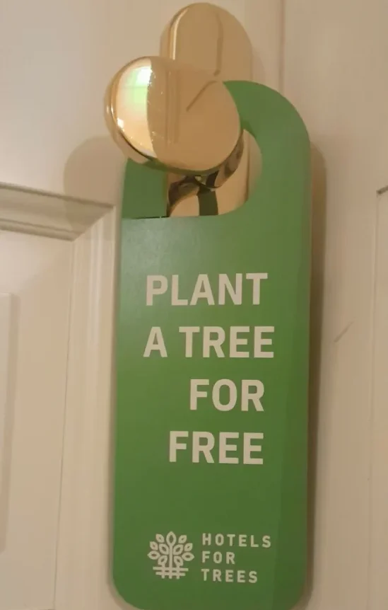 Plant a tree Hotel Louisa's Place